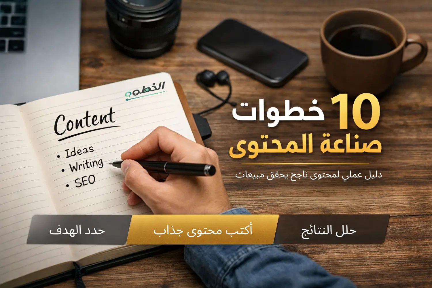 خطوات صناعة المحتوى: دليل كامل لصناعة محتوى ناجح من الصفر