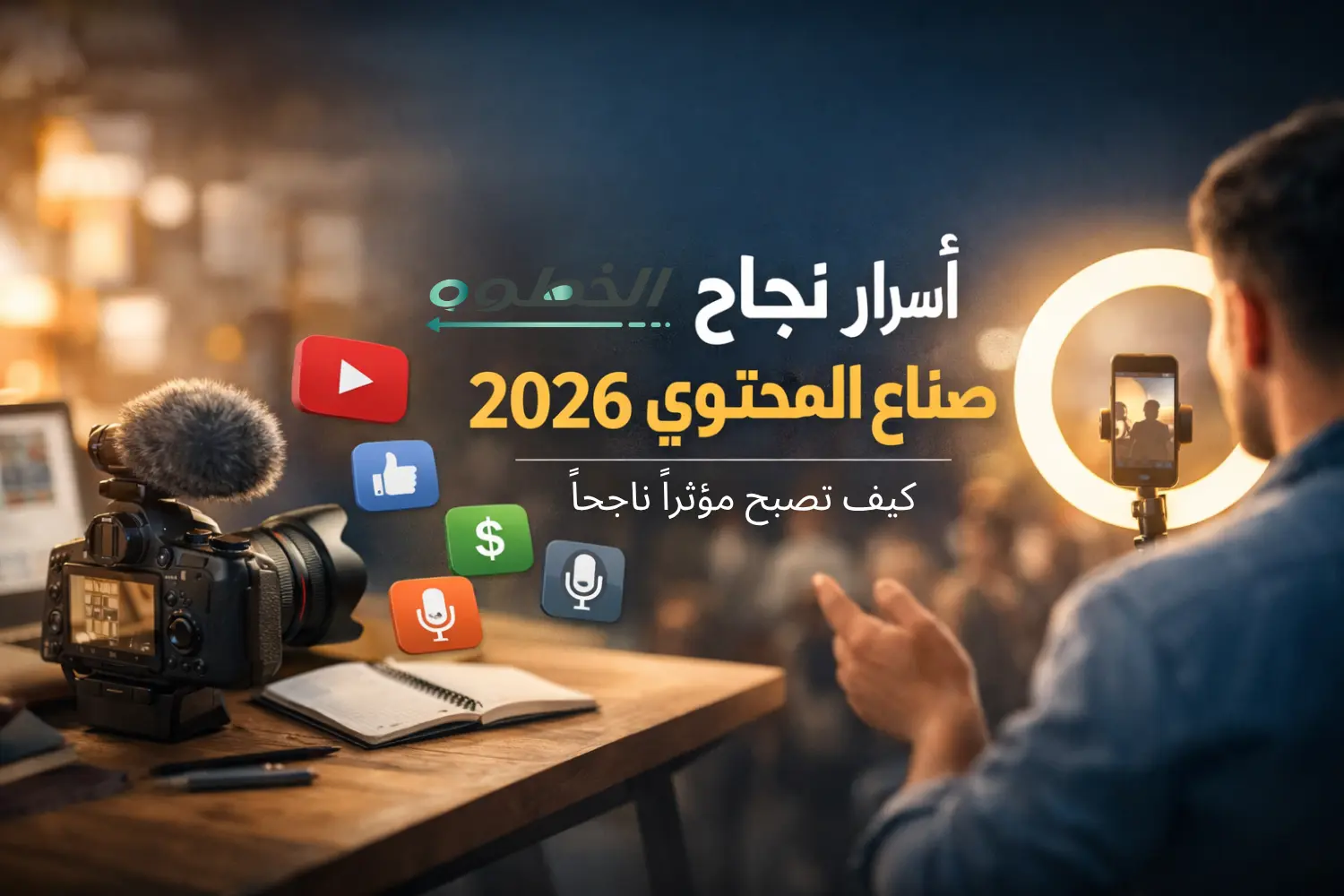 أسرار نجاح صناع المحتوى في 2026 وكيف تصبح مؤثراً ناجحاً